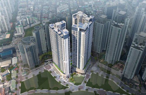 힐스테이트 감삼 센트럴 조감도 <현대엔지니어링 제공>